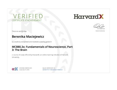 Dr3 Berenika Maciejewicz Harvard Medical University